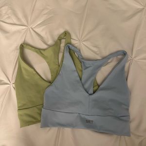 Pack of two “Set Active” sports bras
